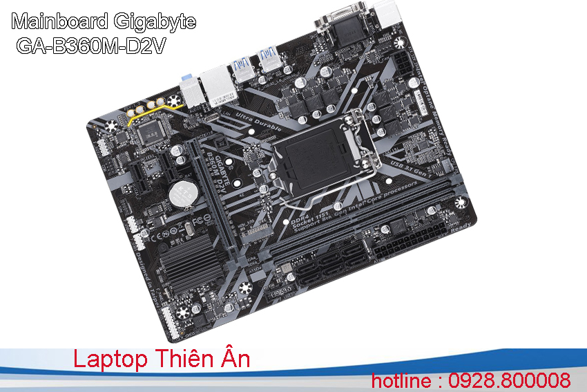 Mainboard Gigabyte GA-B360M-D2V bảo hành 2022