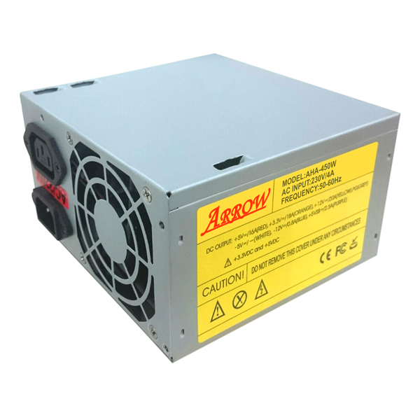 NGUỒN ARROW 450W (FAN 8CM)