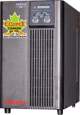 UPS 2000VA SANTAK ONLINE 2KVA–MODEL C2KE